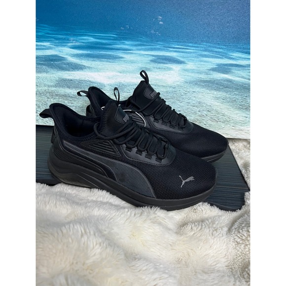 👟Puma Softride Sophia 2 Mens Running Shoes Black size10 - Picture 7 of 8